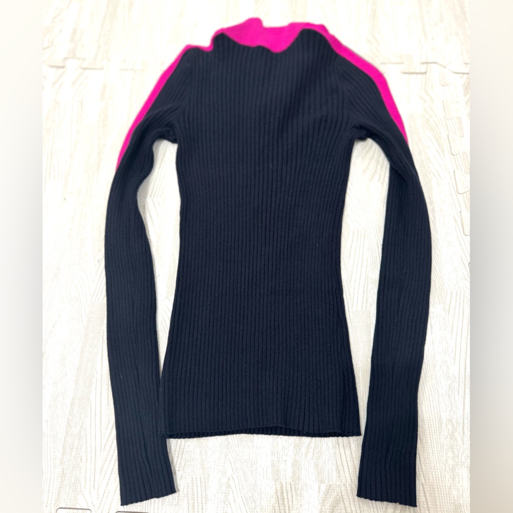 Bailey 44 Ribbed Quarter Zip Ribbed Sweater - Picture 8 of 11